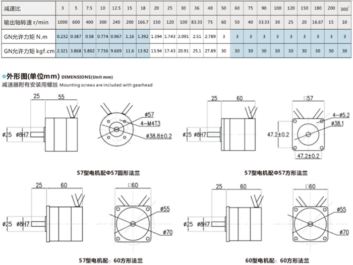 無(wú)刷齒輪減速電機(jī)